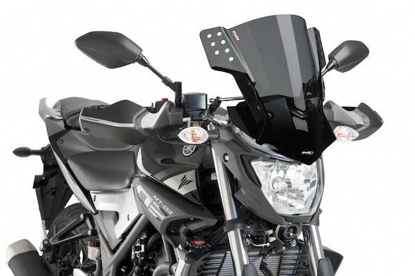 PUIG RAFALE Universal Screen Yamaha MT-03 2006-17 - Motorcycle Performance Store