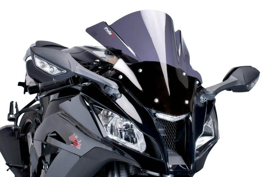 PUIG Racing Screen Kawasaki ZX-10R 2011-15 - Motorcycle Performance Store