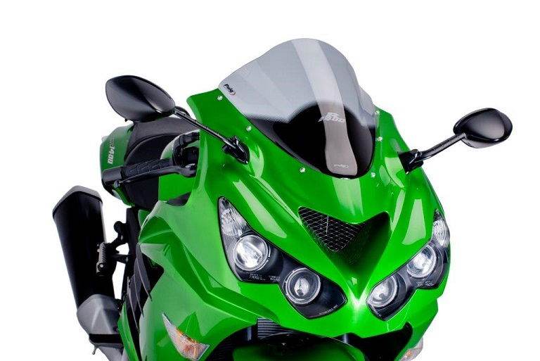 2025 ZX10R Accessories Puighitechparts Z-Racing Screen Smoke