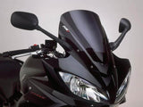 Puig Dark Smoke Z Racing Screen installed on a Yamaha FZ1 Naked Motorcycle 2006-2015