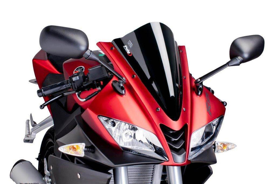 PUIG Racing Screen Yamaha YZF125R 2008-18 - Motorcycle Performance Store