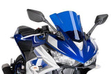 PUIG Racing Screen for Yamaha YZF-R3 2015-18 - Motorcycle Performance Store