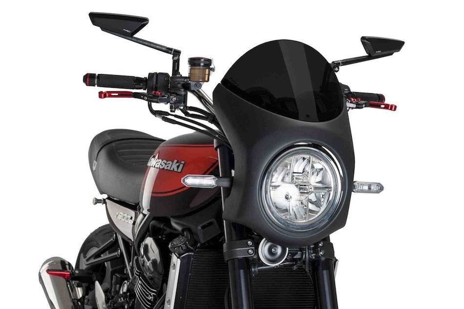 PUIG Retro Fairing Screen - Kawasaki Z900 RS 2018-23 - Motorcycle Performance Store