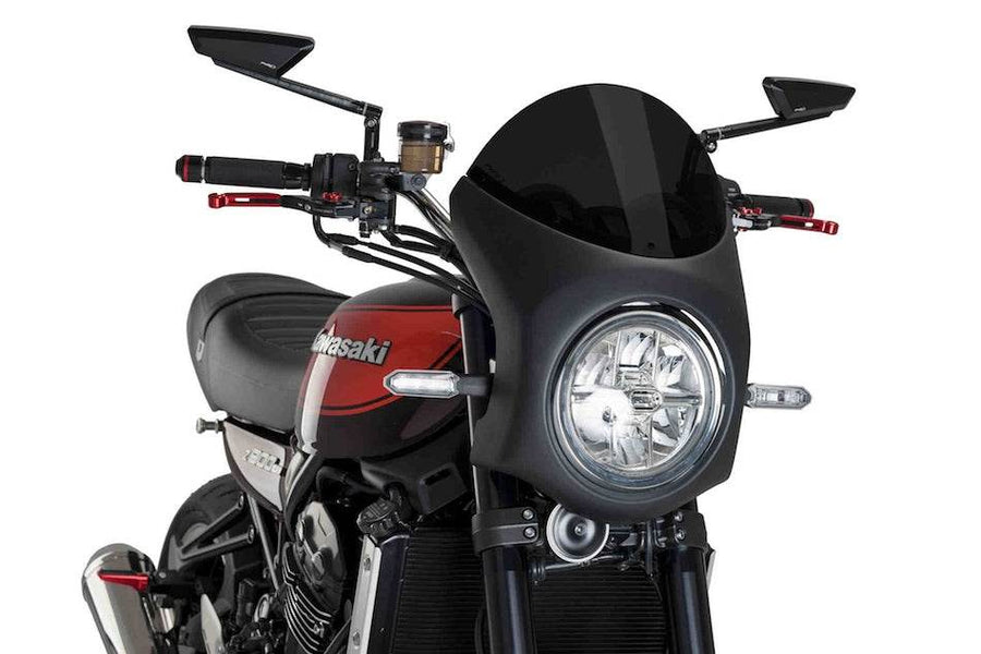 PUIG Retro Fairing Screen - Kawasaki Z900 RS 2018-23 - Motorcycle Performance Store