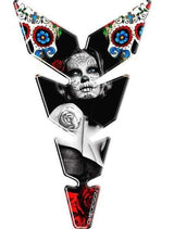 PUIG TANK PAD - Moon - Motorcycle Performance Store