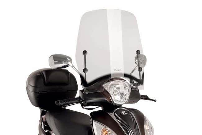 PUIG TS Windscreen - Kymco Miler 125 - 2017-20 - Motorcycle Performance Store