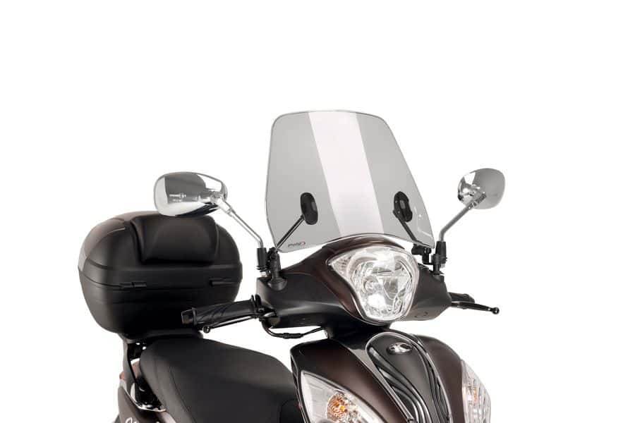PUIG Trafic Screen - Kymco Miler 125 - 2017-20 - Motorcycle Performance Store