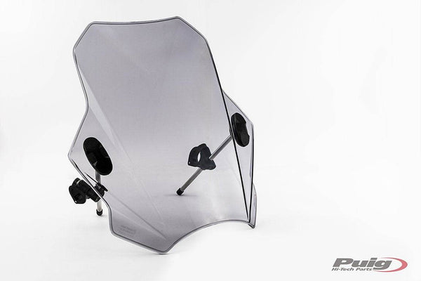 PUIG Windshield Bat Universal Screen - BMW R NINE T 2014-24 - Motorcycle Performance Store