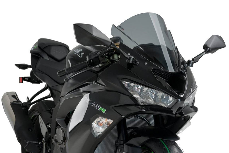 PUIG Z Racing Screen Kawasaki ZX-6R 636 2013-17 - Motorcycle Performance Store