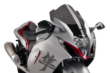 PUIG Z Racing Screen Suzuki GSXR 1300 Hayabusa 2021-26 - Motorcycle Performance Store