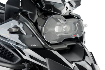 PUIG Headlamp Protector BMW R1250GS / Adventure 2018-24 - Motorcycle Performance Store