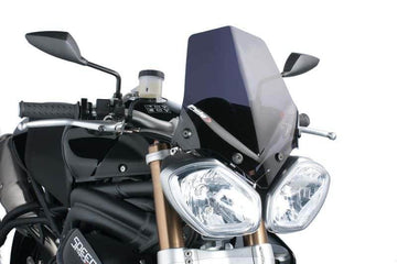 PUIG New Generation Sports Screen - Triumph Street Triple 675 / R 2013-16 - Motorcycle Performance Store