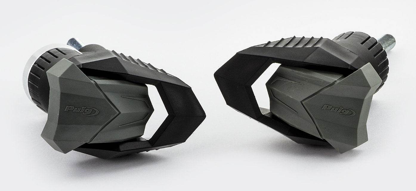 PUIG R12 Crash Pads - SUZUKI GSF1250N / S Bandit 2007-13 - Motorcycle Performance Store