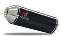 IXRACE Pure Black Silencer Pair SUZUKI GSX 1300 R HAYABUSA 2008-16 - Motorcycle Performance Store 