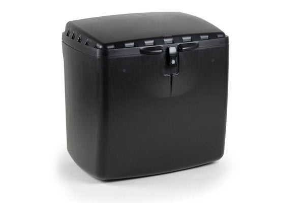 Puig 100L Mega Top Box with Rear Opening Lid and Lock - Motorcycle Performance Store