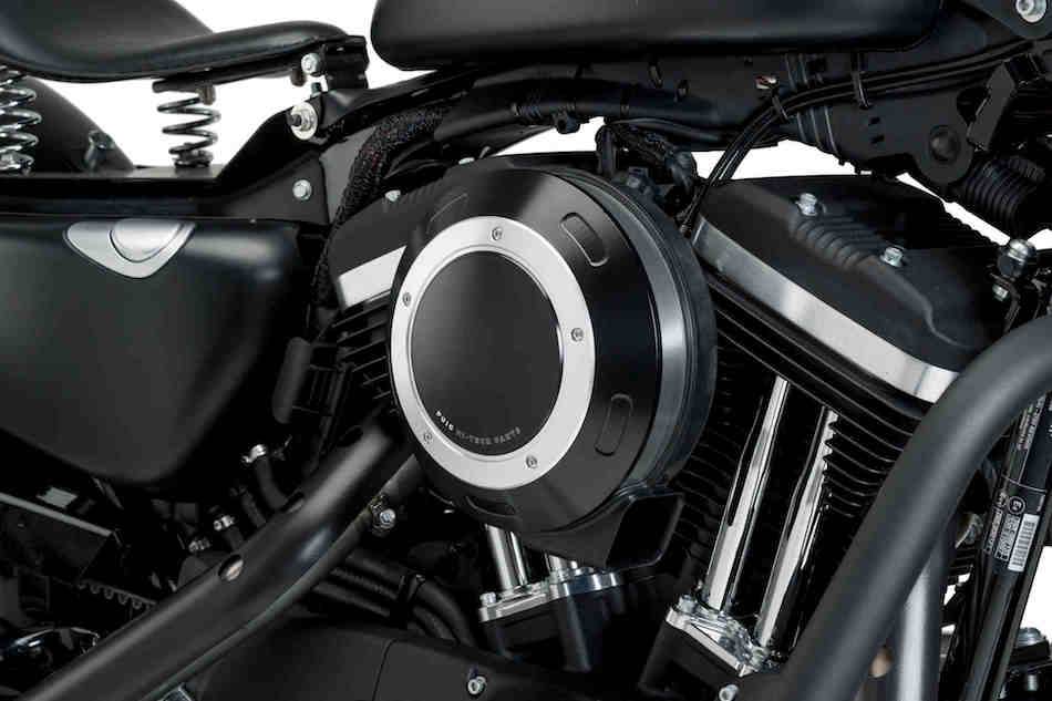 Puig Air Filter Cover Harley Davidson Sportster 883 Iron 2009-19 - Motorcycle Performance Store