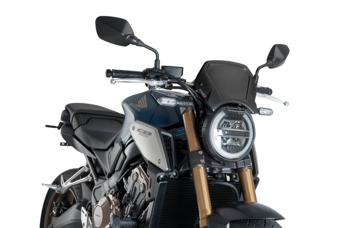Puig Aluminium Frontal Plate - Honda CB650R 2019-23 - Motorcycle Performance Store