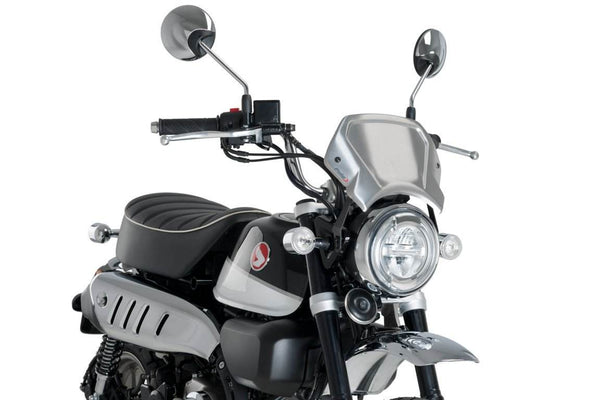 Puig Aluminium Frontal Plate - Honda Monkey Bike 125 2019-22 - Motorcycle Performance Store