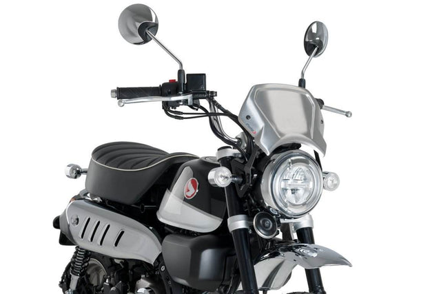 Puig Aluminium Frontal Plate - Honda Monkey Bike 125 2019-22 - Motorcycle Performance Store