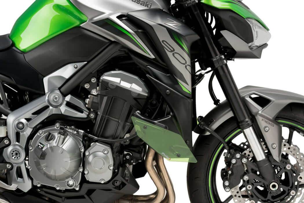 Puig Downforce Naked Spoilers Kawasaki Z900 2017-19 - Motorcycle Performance Store