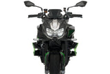 Puig Downforce Naked Spoilers Kawasaki ZH2 (SE) 2020-25 - Motorcycle Performance Store