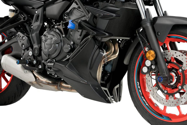 Puig Engine Spoiler Yamaha MT-07 2021-24 - Motorcycle Performance Store