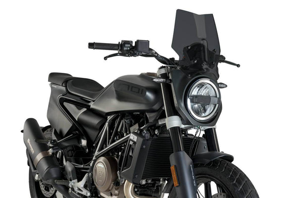 Puig New Generation Sport Screen - Husqvarna Svartpilen 701 2019-20 - Motorcycle Performance Store