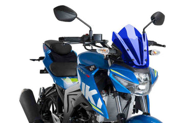 Puig New Generation Sport Screen - Suzuki GSX-S 125 2017-21 - Motorcycle Performance Store