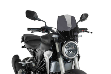 Puig New Generation Sport Screen Honda CB300R 2018-23 - Motorcycle Performance Store