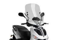 Puig T.X Windshield - Keeway Logik 125 2018-20 - Motorcycle Performance Store