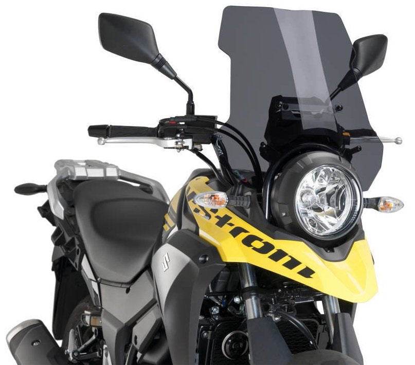 Puig Touring Screen - SUZUKI DL250 V-STROM 2017-23 - Motorcycle Performance Store