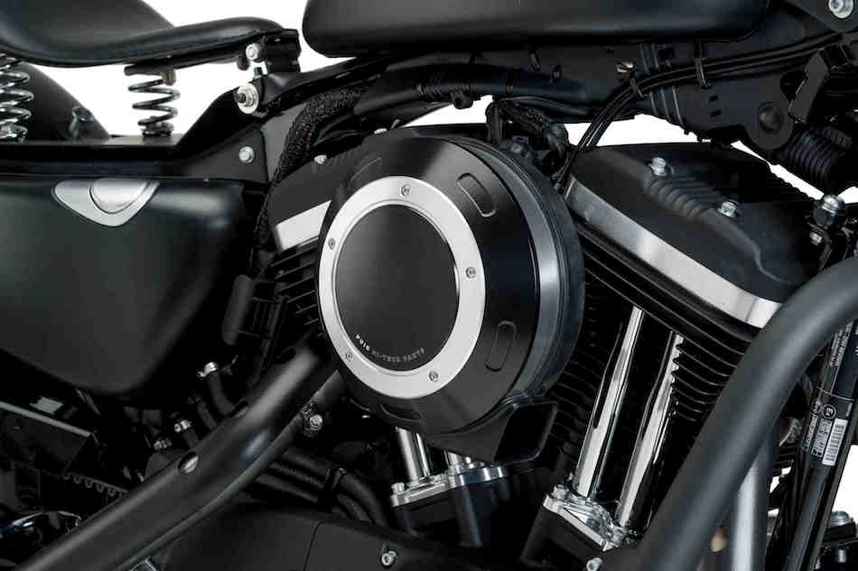 Puig Air Filter Cover Harley Davidson Sportster 883 Iron — Motorcycle  Performance Store