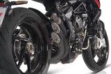 QD Power Gun 21 Silencers - MV AGUSTA RIVALE 800 2014-17 - Motorcycle Performance Store