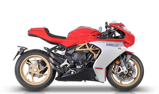 QD Power Gun 21 Silencers - MV AGUSTA SUPERVELOCE 2019-24 - Motorcycle Performance Store 