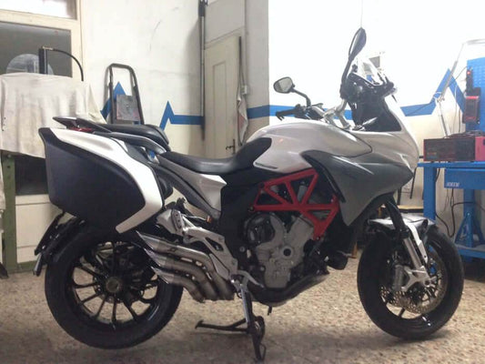 QD Power Gun 21 Silencers - MV AGUSTA TURISMO VELOCE 2015-23 - Motorcycle Performance Store