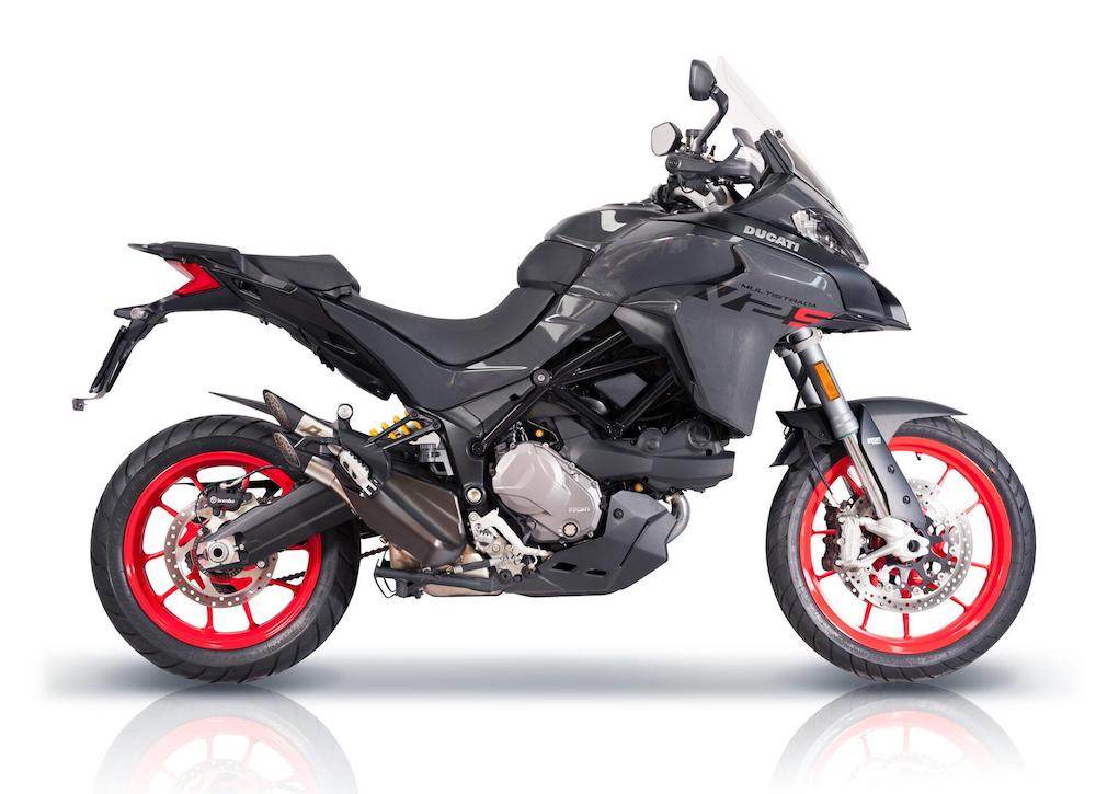 QD Power Gun Slip on Silencer Ducati Multistrada V2 2021-25 - Motorcycle Performance Store