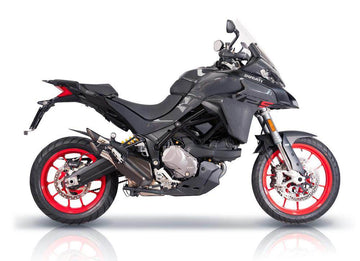 QD Power Gun Slip on Silencer Ducati Multistrada V2 2021-25 - Motorcycle Performance Store
