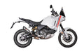 QD Tri Cone Titanium Silencer Ducati Desert-X 2022-25 - Motorcycle Performance Store