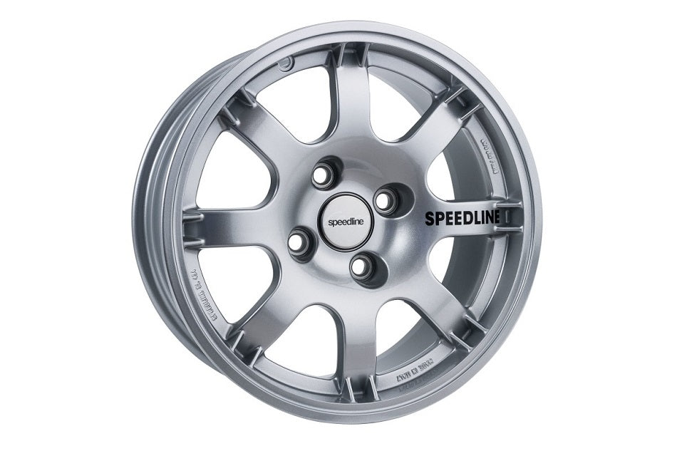 Speedline Wheel SL434 6.75 x 15 Silver - Motorcycle Performance Store 