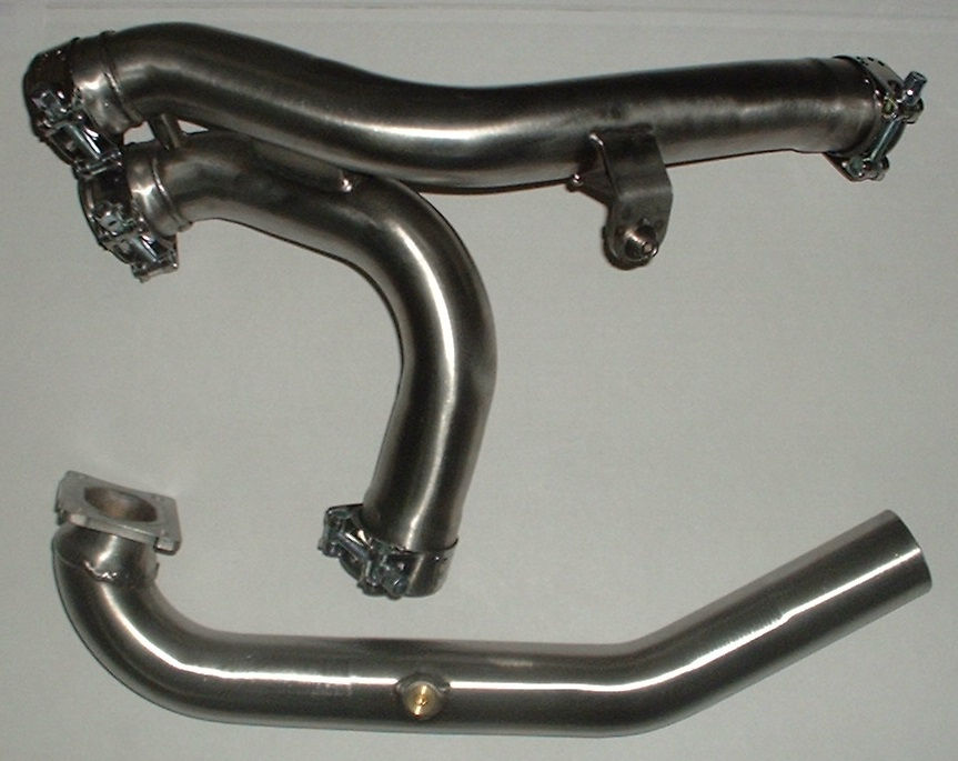 ST Decat pipe with Lambda - DUCATI Monster S4R (S) 1000 2007-08