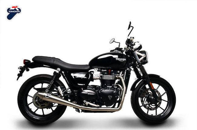 Termignoni 2:1 Full Exhaust System - TRIUMPH STREET TWIN 2016-20 - Motorcycle Performance Store