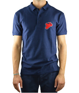 Termignoni &quot;Reparto Corse&quot; Blue Polo Shirt - Motorcycle Performance Store 