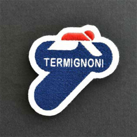 Termignoni Classic Embroidery Patch - Motorcycle Performance Store 