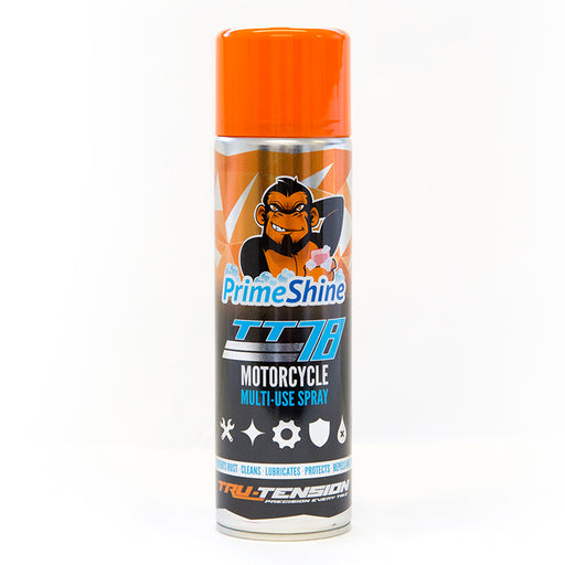 Chain Monkey PrimeShine TT78 Multi Use Spray 500 ml - Motorcycle Performance Store 