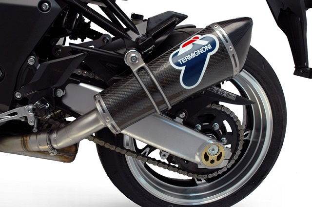 TERMIGNONI Termignoni Carbon Conical Silencers - Kawasaki Z1000 2010-20 Slip on Silencer