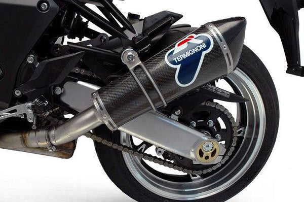 Termignoni Carbon Conical Silencers - Kawasaki Z1000 2010-20 - Motorcycle Performance Store