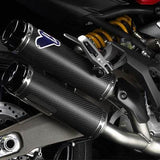 Termignoni Carbon Racing Silencer Kit Ducati Monster 821 2015-17 - Motorcycle Performance Store