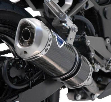 Termignoni Carbon Relevance Silencer Kawasaki Ninja 300 R 2012-16 - Motorcycle Performance Store