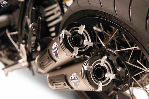 Termignoni Conical Dual Exhaust Silencers - BMW R NINE T  2014-23 - Motorcycle Performance Store 