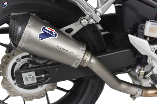 Termignoni Conical Titanium Silencer Honda CB500 R 2019-22 - Motorcycle Performance Store 